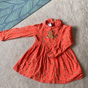 The Disney store Lion King Simba dress for girls
